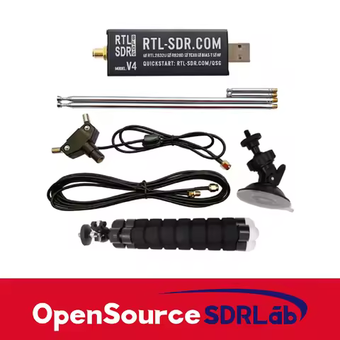 OpenSourceSDRLab Original RTL-SDR Blog RTL SDR V4 R828D RTL2832U 1PPM TCXO SMA RTLSDR Software Defin