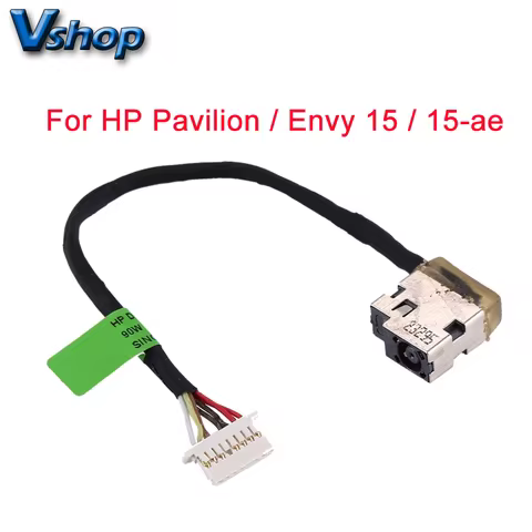 For HP Pavilion 15 / 15-ac for Envy 15 / 15-ae DC Power Jack Connector Flex Cable Mobile Phone Repla