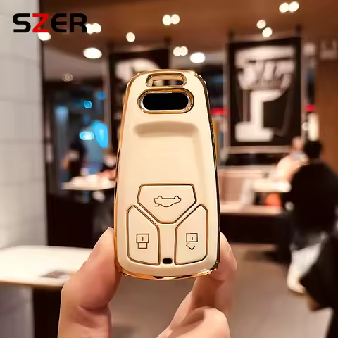 Fashion TPU Car Remote Key Case Cover Shell For Audi A4 B9 A5 A6 8S 8W Q5 Q7 4M S4 S5 S7 TT TTS TFSI