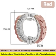 Motorcycle Brake Shoe Brake Pad Metal Drum Brake Shoes Block For CG125 For GY6 125 JH70 110 Electric
