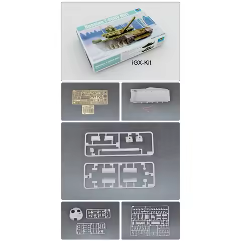 Trumpeter 05566 1:35 Russian T80 T80BV T-80 BV MBT Main Battle Tank Vehicle Handcraft Plastic Assemb