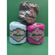 Minlon Family Benang Crochet Yarn / Knitting Yarn