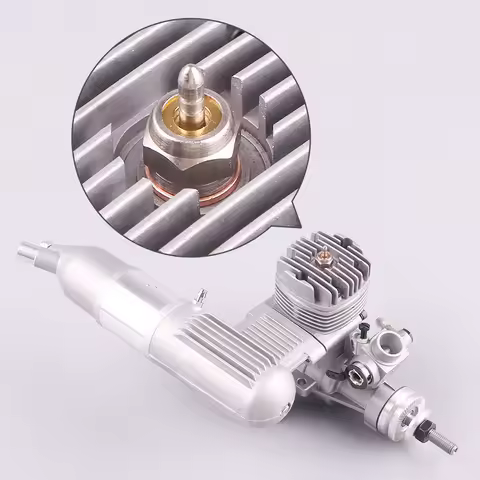 ASP S52A/S52AII 52 Stage Two-Stroke Methanol Engine Oil-Powered for Remote-Controlled Fixed-Wing Air