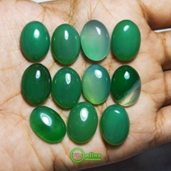 BATU AKIK NATURAL ANGGUR SULAIMAN HIJAU