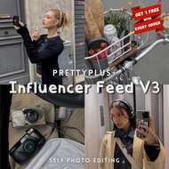 Influencer Feed V3 | Lightroom Preset Mobile IOS Android & PC Desktop | Random FREE 1 Preset