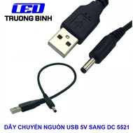 USB TO DC5521 CABLE FOR DC 5V POWER