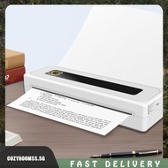 [cozyroomss.sg] Wirelessly BT 200dpi BT Sticker Printer With Roll Paper Portable Thermal Printer