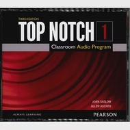 Top Notch 3/e (1) Class Audio CDs/5片 作者：Allen Ascher,Joan Saslow