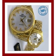 Roscani Paris Couple Analogue BG397450 & BL398450 with Box