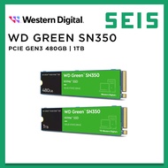 Western Digital WD Green SN350 480GB 1TB PCIE Gen 3.0 NVME M.2 2280 SSD