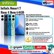 Infinix Smart 7 Ram 4 Rom 64GB