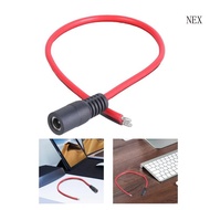NEX DC5521 Female Power Supply Cable 5 5mm x 2 1mm 14AWG Bare Wire for Various Electronic Devices 11