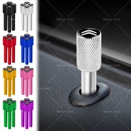 1/4pcs Aluminum Car Door Button Pulling Switch Car Door Lock Knob for Citroen C1 C2 C3 C4 C5 C6 C8 C