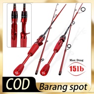 DAIWA Rod Casting Fishing Rod Spinning Joran 2 Sections 1.8/2.1M/4-12lb Jigging Rod Carbon Pancing