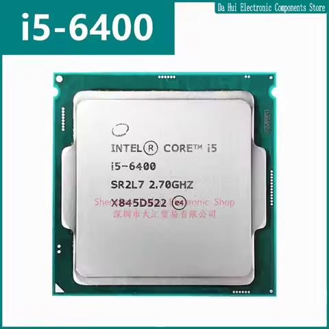 i5-6400 i5 6400 LGA 1151 65W 2.7 GHz Quad-Core Quad-Thread 6M