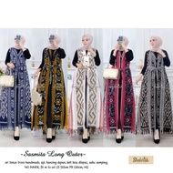 Sasmita long Outer tenun / Cardigan Tenun Etnik Pria / Tenun cardigan / Blazer wanita tenun / OUTER