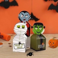 Halloween Box Candy Cookies Snack Box Halloween Character Candy