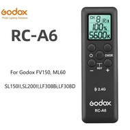 Godox RCA6 Remote Control 2.4GHz Wireless for Godox SL150II SL200II SL150IIBi SL200IIBi SZ200BI FV15