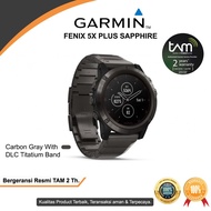 Garmin Fenix 5X Plus Sapphire Carbon Gray With DLC Titanium Band