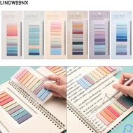 LINDW99NX 60/120/200pcs Sticky Notes Fashion DIY Index Flags Tab Strip Office Supplies Bookmark Past