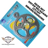 GEAR GIR SET 50T SMASH SHOGUN TORNADO 50T GEAR DEPAN BELAKANG 12T / 50T