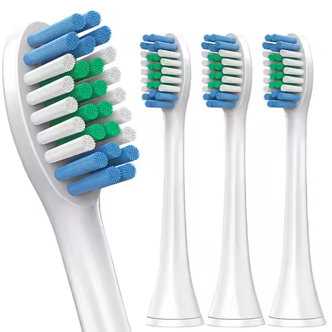 4/8/12/20pcs Compatible with Philips Sonicare Electric Toothbrush Replacement Brush Heads, Toothbrus
