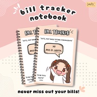 Bill Tracker and Bill Monitoring | "Ju-Dith" Bill Tracker | A5 & A6 Notebook Tracker | Monthly Bill