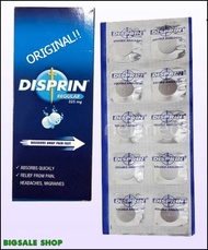 DISPRIN SOLUBLE ASPIRIN 325MG EFFERVESCENT ANALGESIC SAKIT KEPALA