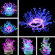 New Flexible Style Silicone Aquarium Coral Anemone Decoration Artificial Fish Tank Sea Anemone Ornam