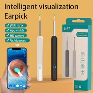 Wireless Wi-fi Visual Ear Cleaner Otoscope Ear Wax Ear with HD Cleaning Kit Removal Sticks Endoscope