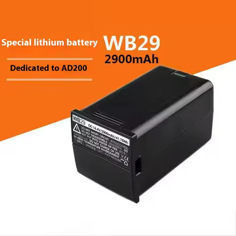 Godox WB29 WB-29 14.4V 2900mAh Battery for AD200 TTL 2.4G X System All-in-One AD200pro Powerful Outd