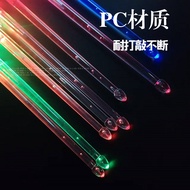Luminous Drum Stick Smart Drumstick Jazz Drum Hammer Fluorescent Transparent Plastic Multiple Colors
