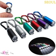 SEOUL Flashlight Keychain With AG13 Batteries Portable Ultra Bright Camping Hiking Cycling Mini LED 