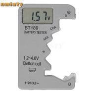 UMISTY Digital Battery Checker, Digital Display Small Size Digital Battery Tester, Universal Compati