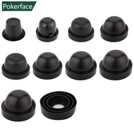POKERFACE Car LED Headlight Dust Cover HID Headlight Rubber Seal Cap Cover led Headlamp H4 H1 H7 D2H