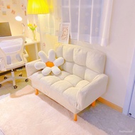 🎁Lazy Sofa Foldable Tatami Sofa Bed Single Double Small Apartment Chair Balcony Bedroom Recliner