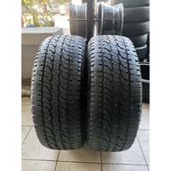 265/60/18 265/60R18 USED TYRE TAYAR SEKEN (2 PCS)