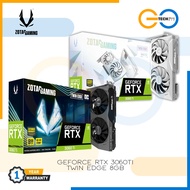 ZOTAC GeForce RTX 3060 Ti Twin Edge OC Edition 3060Ti Black / White Video Graphics Card