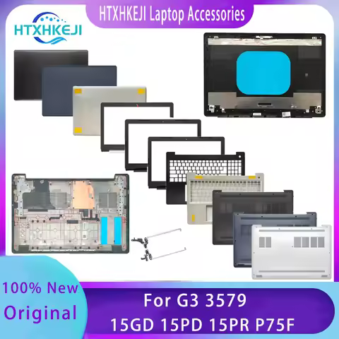 New For Dell G3 3579 15GD 15PD 15PR P75F;Replacement Laptop Accessories Lcd Back Cover/Front Bezel/P