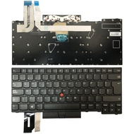 New arrival Laptop Parts Spanish Version Backlight Laptop Keyboard For Lenovo ThinkPad E480 / E495 /