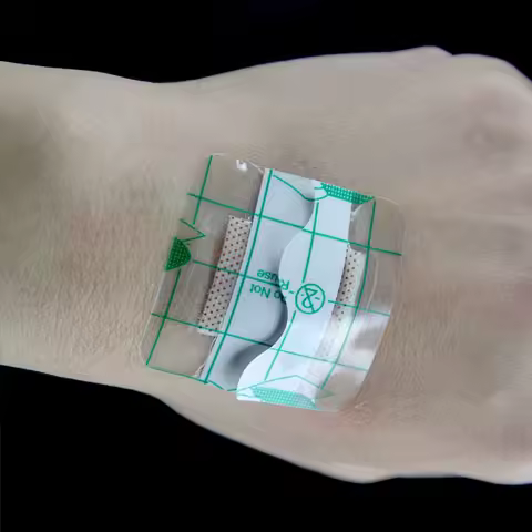 20Pcs/Set Waterproof Transparent Tape PU Film Medical Adhesive Plaster Wound Dressing Fixation Tape 
