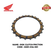 HONDA RS150R / RSX 150 Clutch Disc Plate Friction 22201-K56-N01