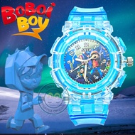 Jam Budak Boboiboy Watch LED Light Kids Watches for Boys Girls Students Digital Watch Colorful Flash High Quality