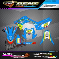 DECAL STICKER CRF 150L MD002