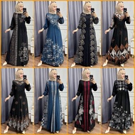 Batik Usman - Gamis Terbaru twill rayon premium pekalongan gamis twil batik cap super abstrak - Home