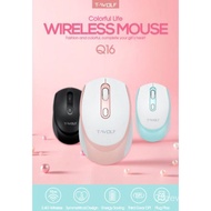 T-WOLF Q16 WIRELESS OPTICAL MOUSE WITH NANO RECEIVER. SIMILAR TO MX350 MX450 M220 M331 Q2 3D 2.4GHZ 