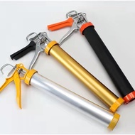 9“ 16" Stainless Steel Caulking Gun 600ml Pressing Inject Silicone Sealant Pusher Alat Tolak Pistol 