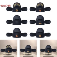 [tishita] Role Play Decorative Cosplay Costume Bright Felt Hat Adult Gnome Hat Style for Chinese Fes