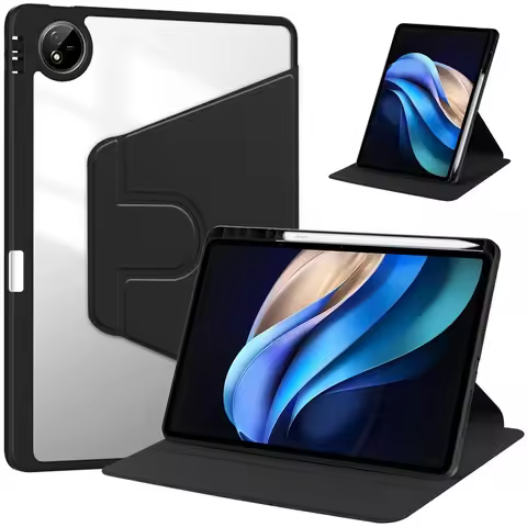 360 Rotation Cover For Honor MagicPad2 2024 Case With Pencil Holder Cover For Honor MagicPad 2 12.3"