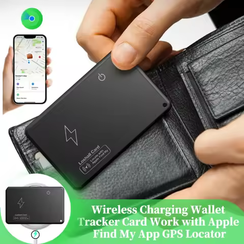Wallet Anti-loss Card Location Tracking GPS Smart Tag with iPhone Find My Bluetooth Device Ultra-thi